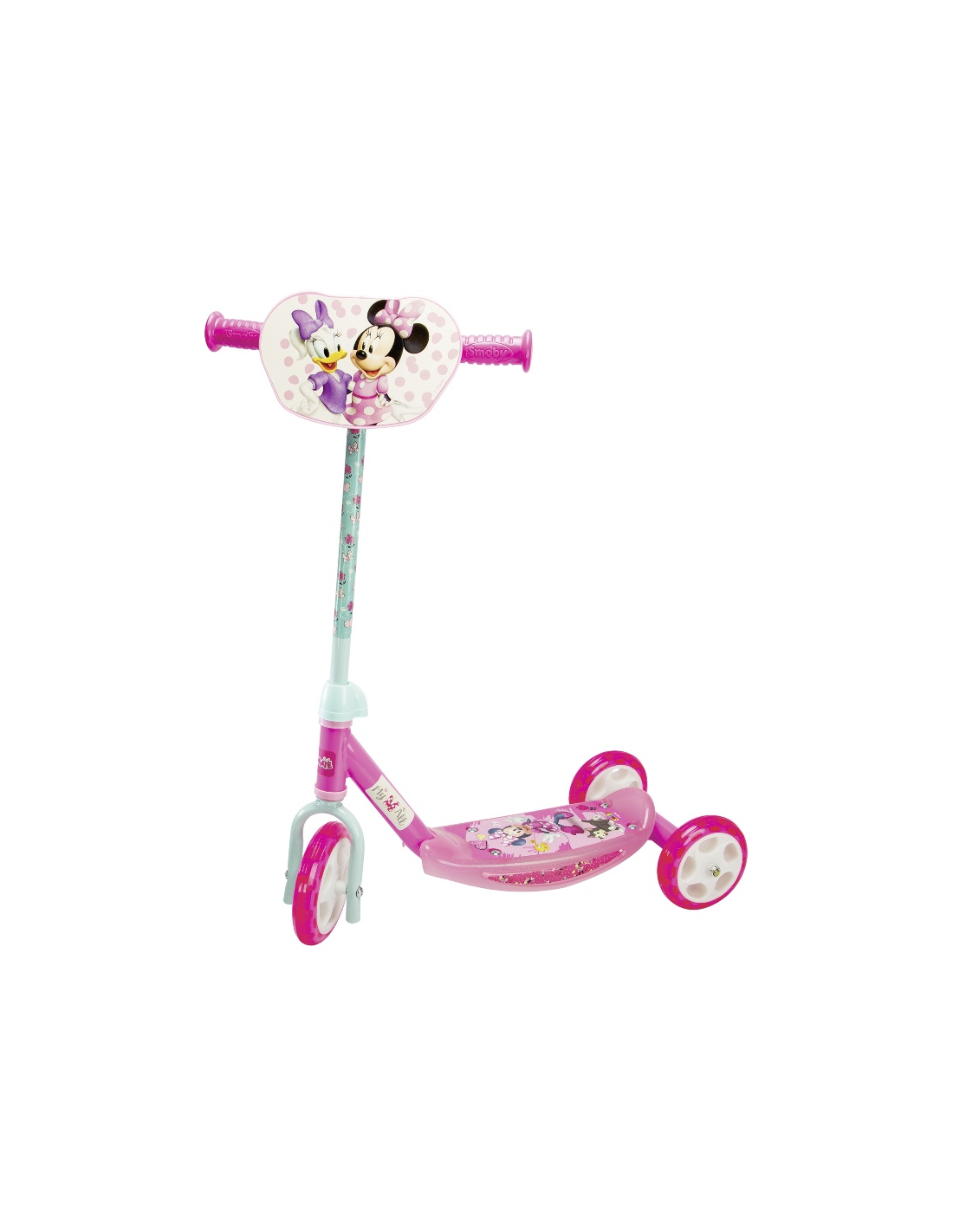 MINNIE MONOPATTINO 3 RUOTE IN PLASTICA,  STRUTTURA IN METALLO, REGOLABILE