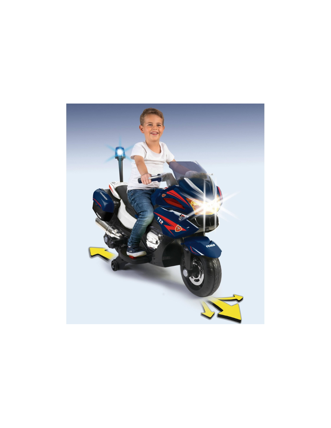 MOTO ELETTRICA FEN41000 CARABINIERI 12V