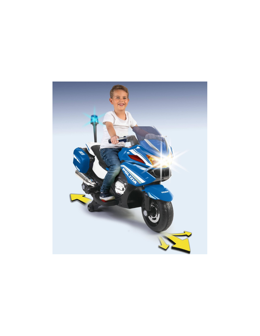 MOTO ELETTRICA FEN43000 POLIZIA DI STATO 12V