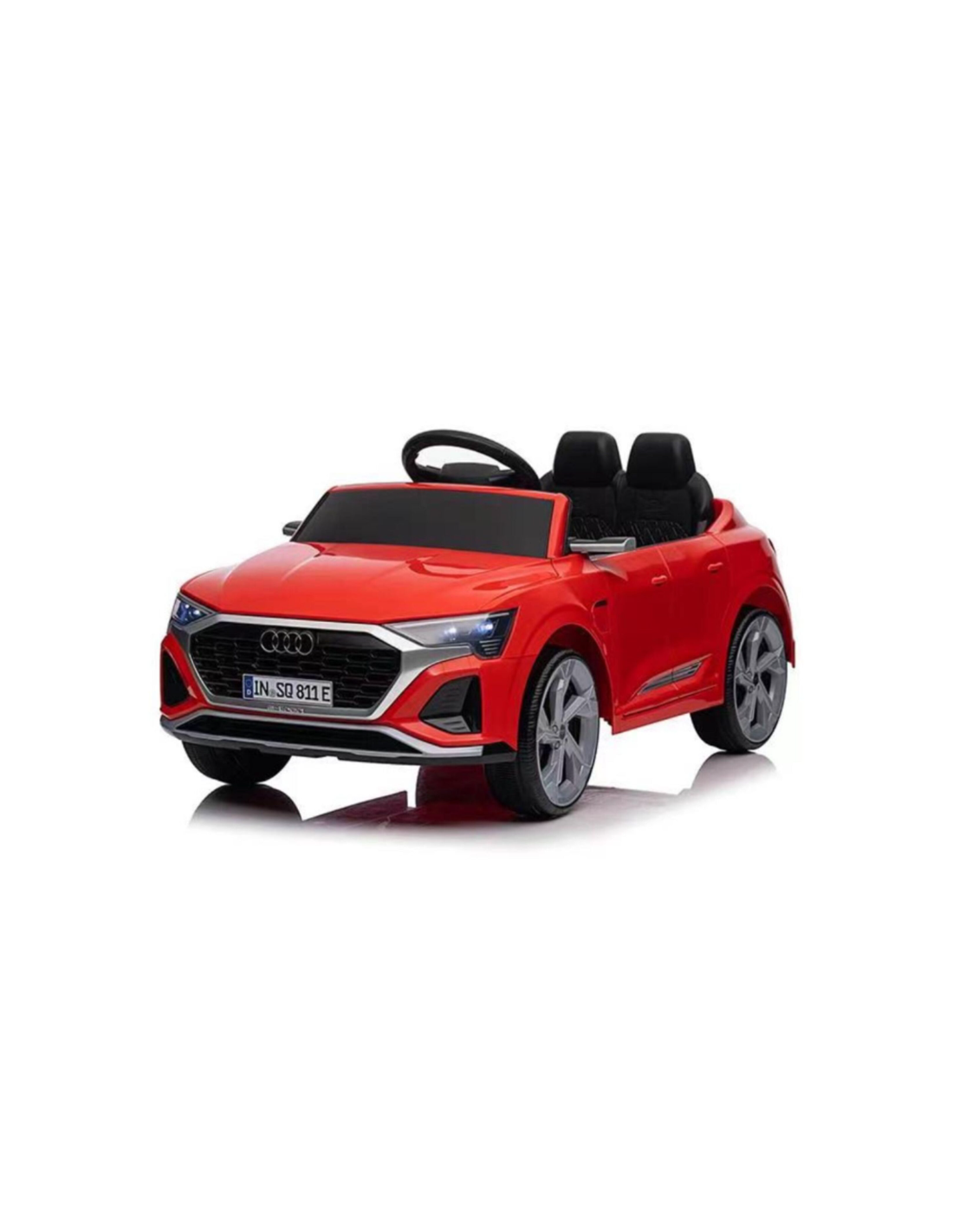 AUTO ELETTRICA CON TELECOMANDO, GIOCO BAMBINI AUDI SQ8 12V ROSSA