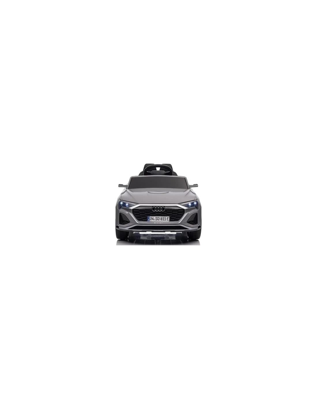 AUTO ELETTRICA CON TELECOMANDO, GIOCO BAMBINI AUDI SQ8 12V GRIGIA
