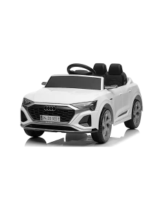 AUTO ELETTRICA CON TELECOMANDO GIOCO BAMBINI AUDI SQ8 12V BIANCA
