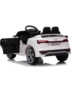 AUTO ELETTRICA CON TELECOMANDO GIOCO BAMBINI AUDI SQ8 12V BIANCA
