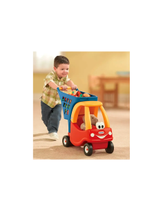 COZY COUPE CARRELLO SPESA, GIOCATTOLO BAMBINI  + 18 MESI, BLU ROSSO GIALLO