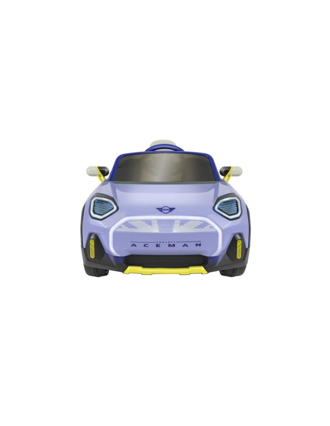 AUTO ELETTRICA, MINI ACEMAN, ROSA, 12V, BATTERIA LI-ION, TELECOMANDO PARENTALE, PORTE APRIBILI, GLOBO 42748, BAMBINI 3+