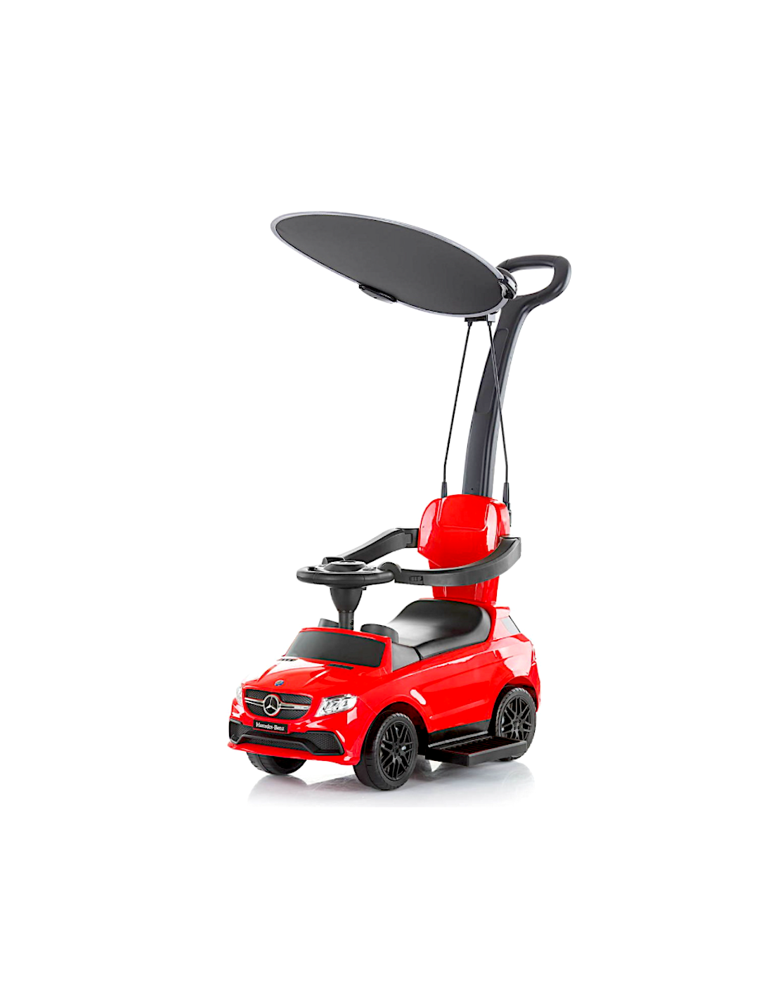 AUTO CAVALCABILE MERCEDES AMG GLE63 ROSSA CON CAPPOTTINA