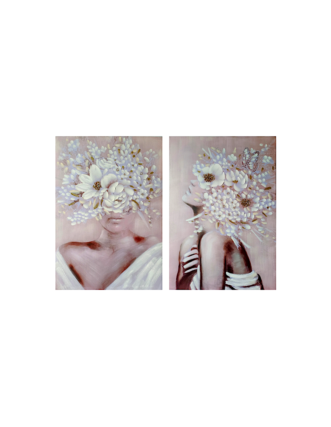 Quadro Donna Assortito 70x100 cm in Tela – Arte Elegante per la Tua Casa