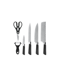 Set 4 utensili da cucina – Coltelli, Forbici e Pelapatate
