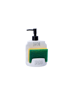 Dispenser in Ceramica con Spugna