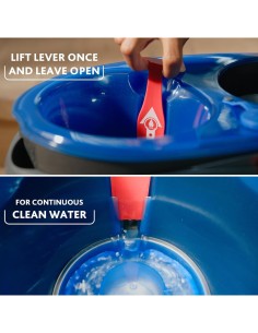 Vileda H2Pro Spin Mop System – Secchio con Strizzatore e Mocio Rotante