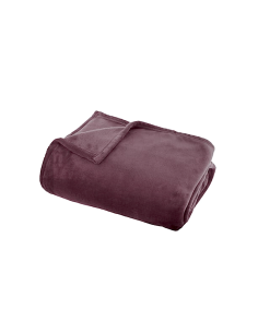 PLAID 156047M VIOLA 130X180 POLIESTERE