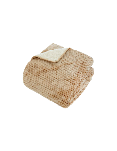 PLAID 212567B LYNO BEIGE 130X170 POLIESTERE