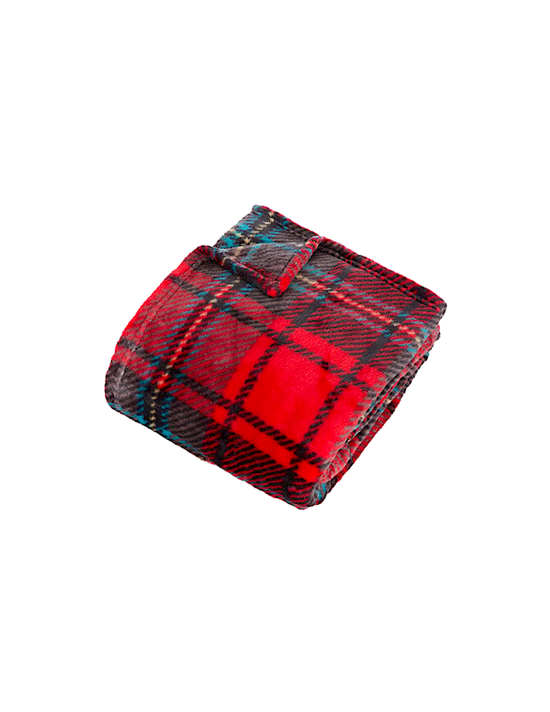 PLAID 212574 BRODY ROSSO 130X170 POLIESTERE