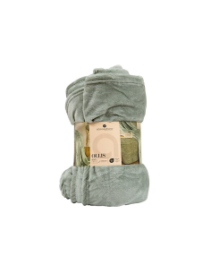 PLAID 156047Q OLLIS VERDE 130X180 POLIESTERE