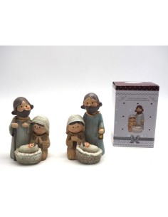 NATIVITA' PEZZO UNICO 12X8X6,5CM ASSORTITO su TreG Ingrosso