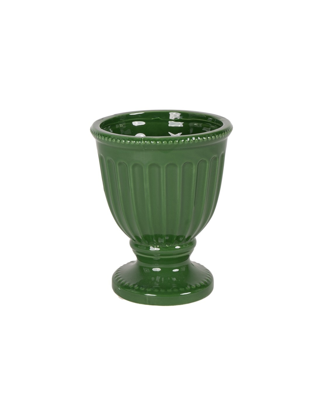 VASO 138626 CERAMICA VERDE 14X17CM