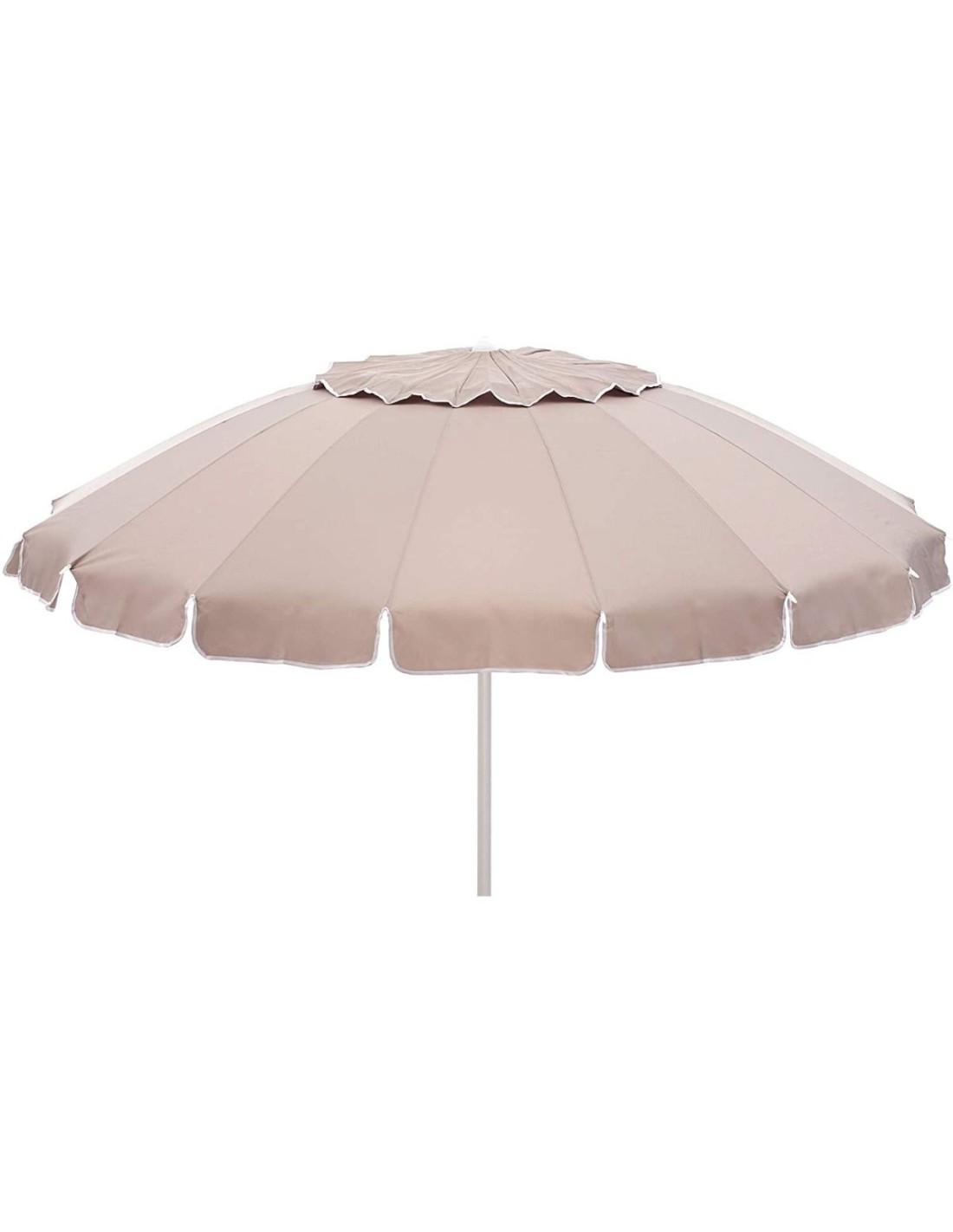 OMBRELLONE ALUSTAR TORTORA su TreG Ingrosso