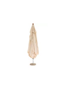 Ombrellone Oasis 3x4 m, palo centrale in legno, telo écru idrorepellente 250g/m², trattamento Scotchgard  (base non inclusa)