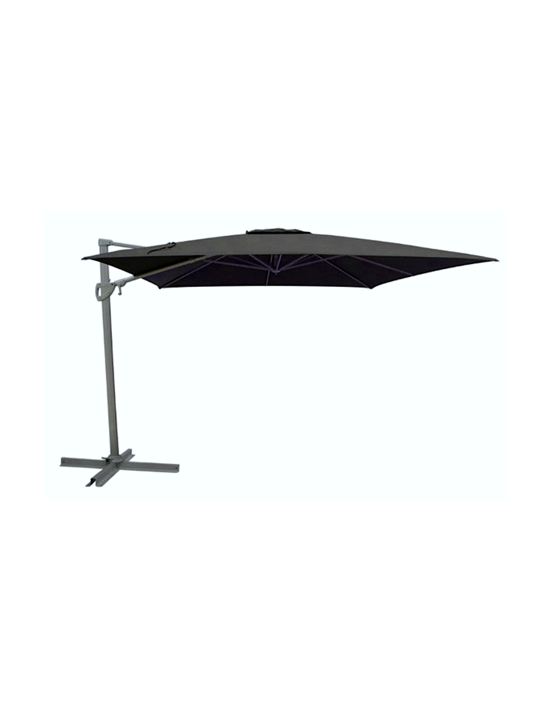 OMBRELLONE STEP 3X3 ANTRACITE (base non inclusa)