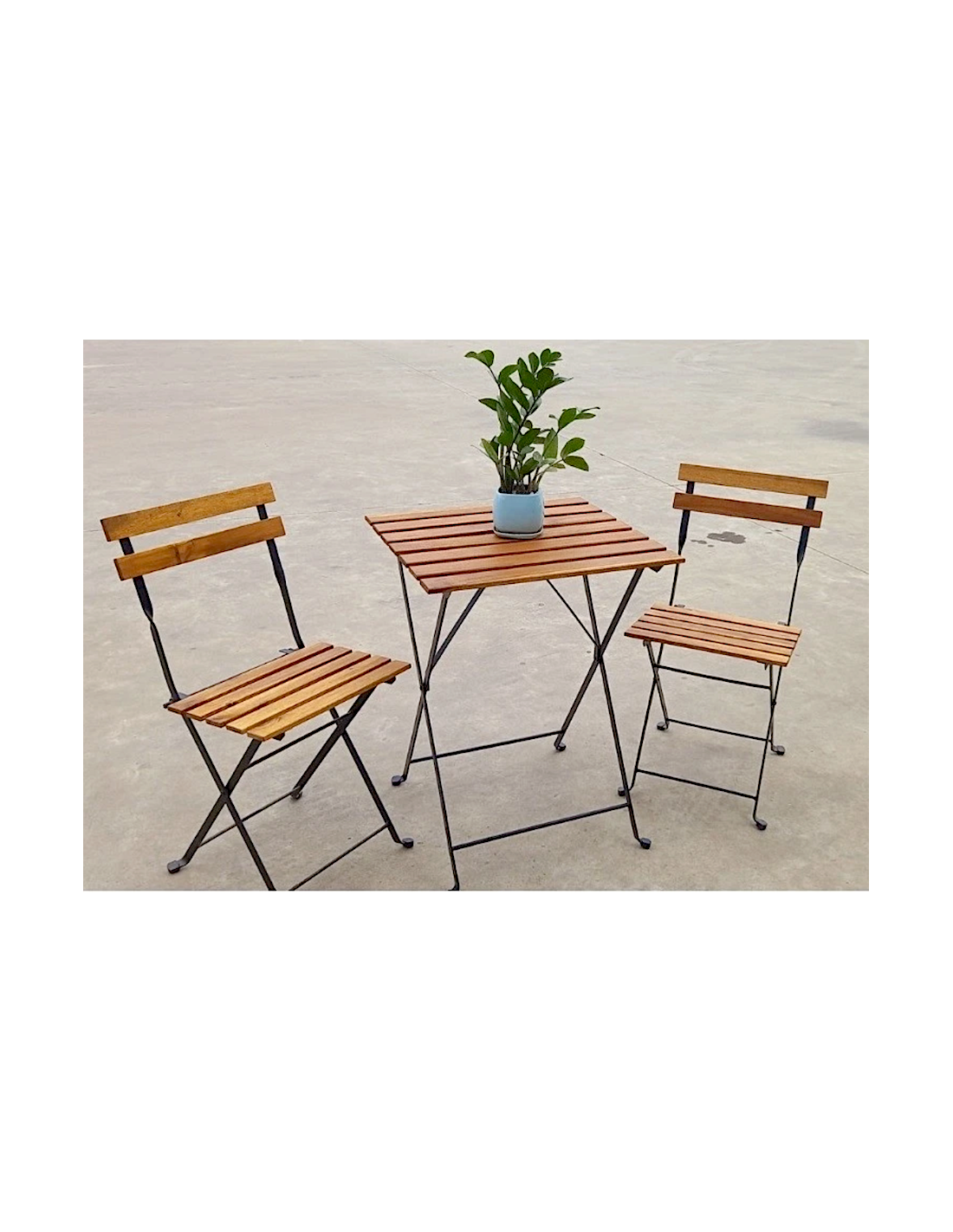 SET BISTRO TELFORD TAVOLO+2SEDIE 55X54CM