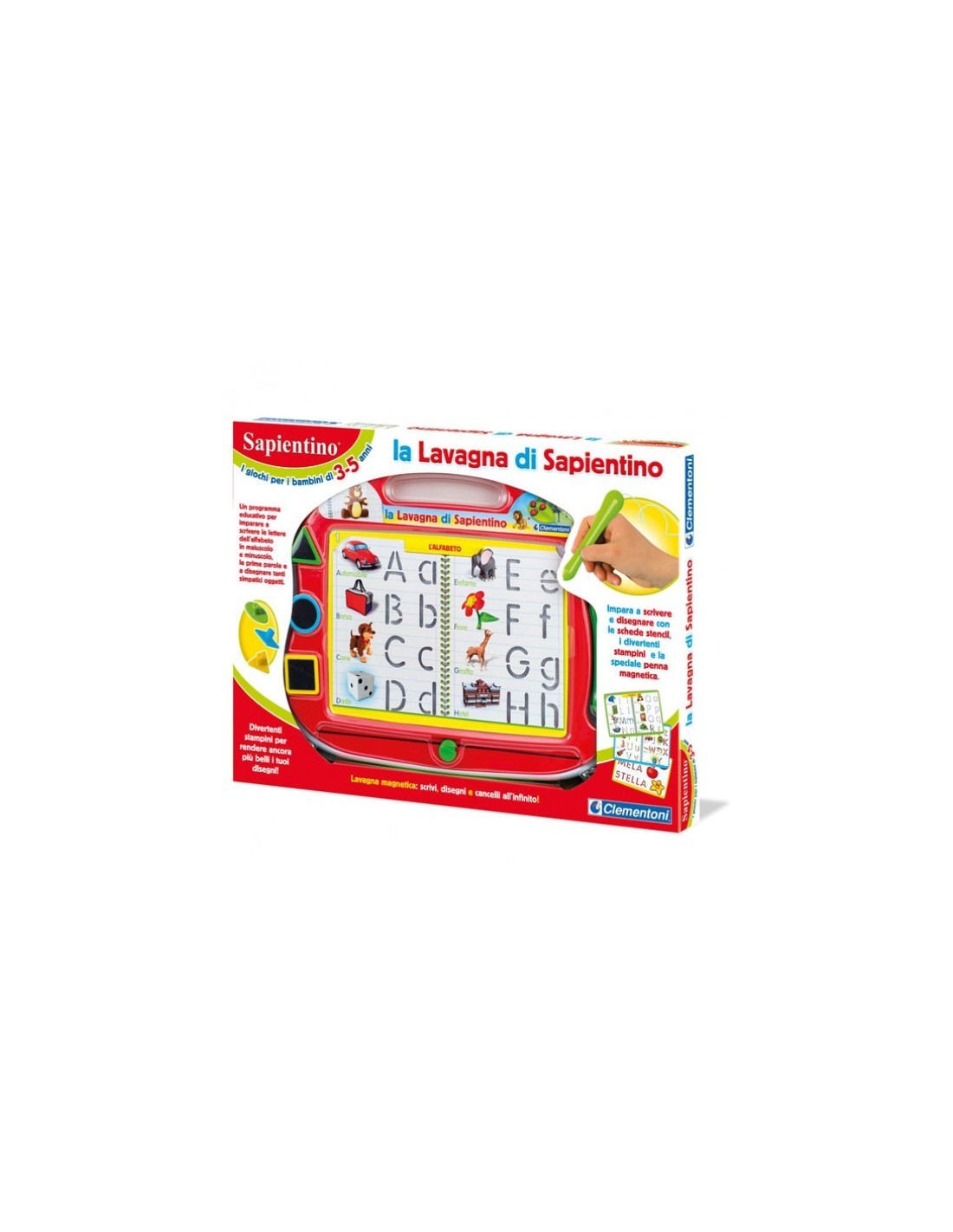 SAPIENTINO 12037 LAVAGNA MAGNETICA CLEMENTONI su TreG Ingrosso