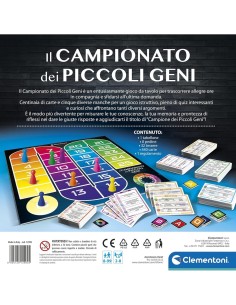 GIOCO 12990 CAMPIONATO PICCOLI GENI CLEMENTONI su TreG Ingrosso 2