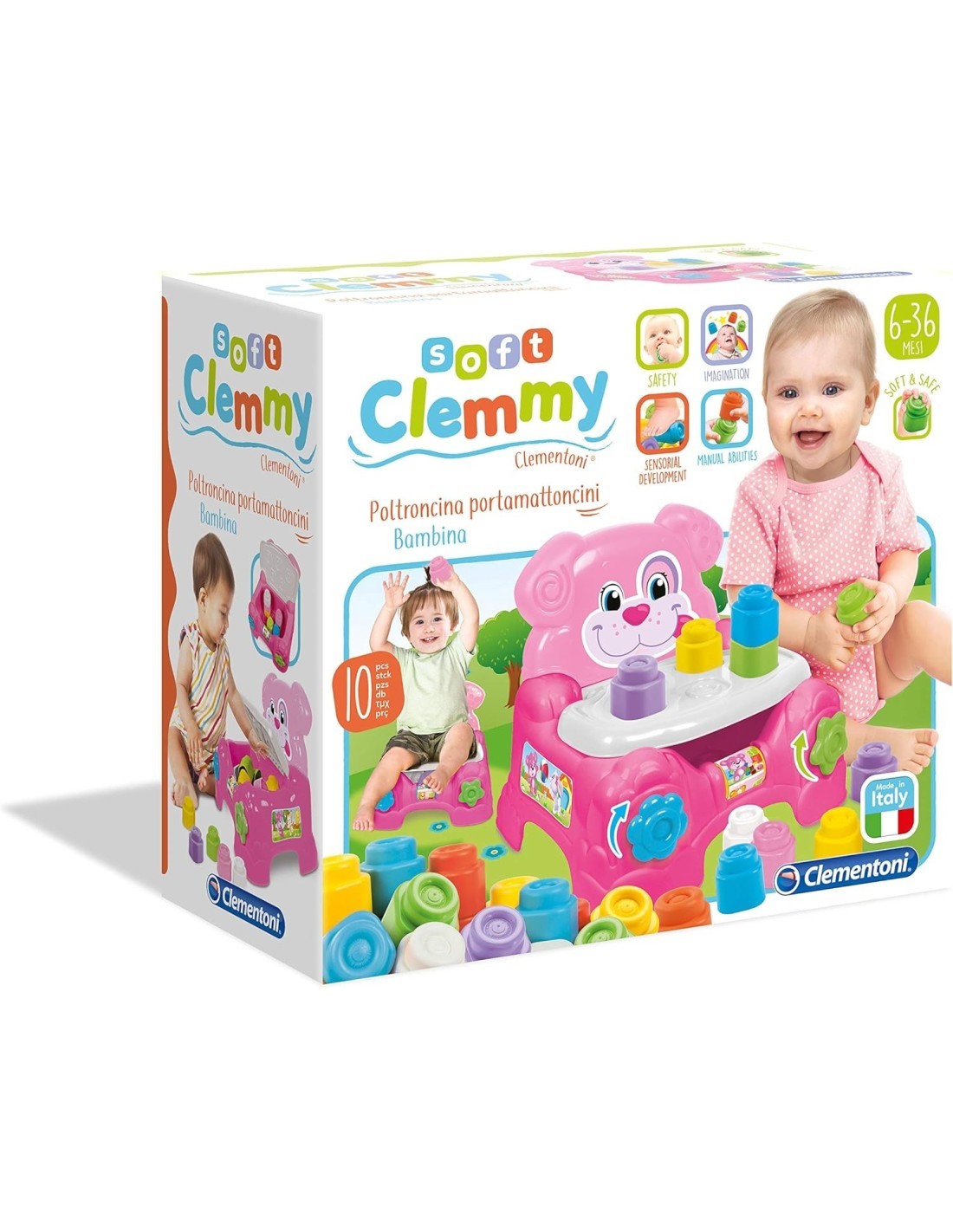 CLEMMY PORTA MATTONCINI CAGNOLINA 17141 CLEMENTONI su TreG Ingrosso
