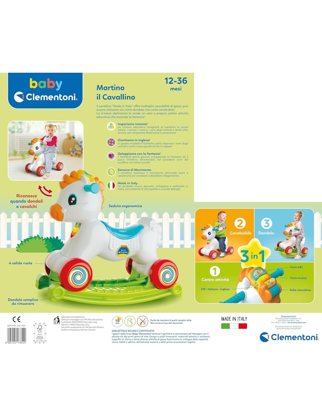 BABY 17255 MARTINO CAVALLINO su TreG Ingrosso