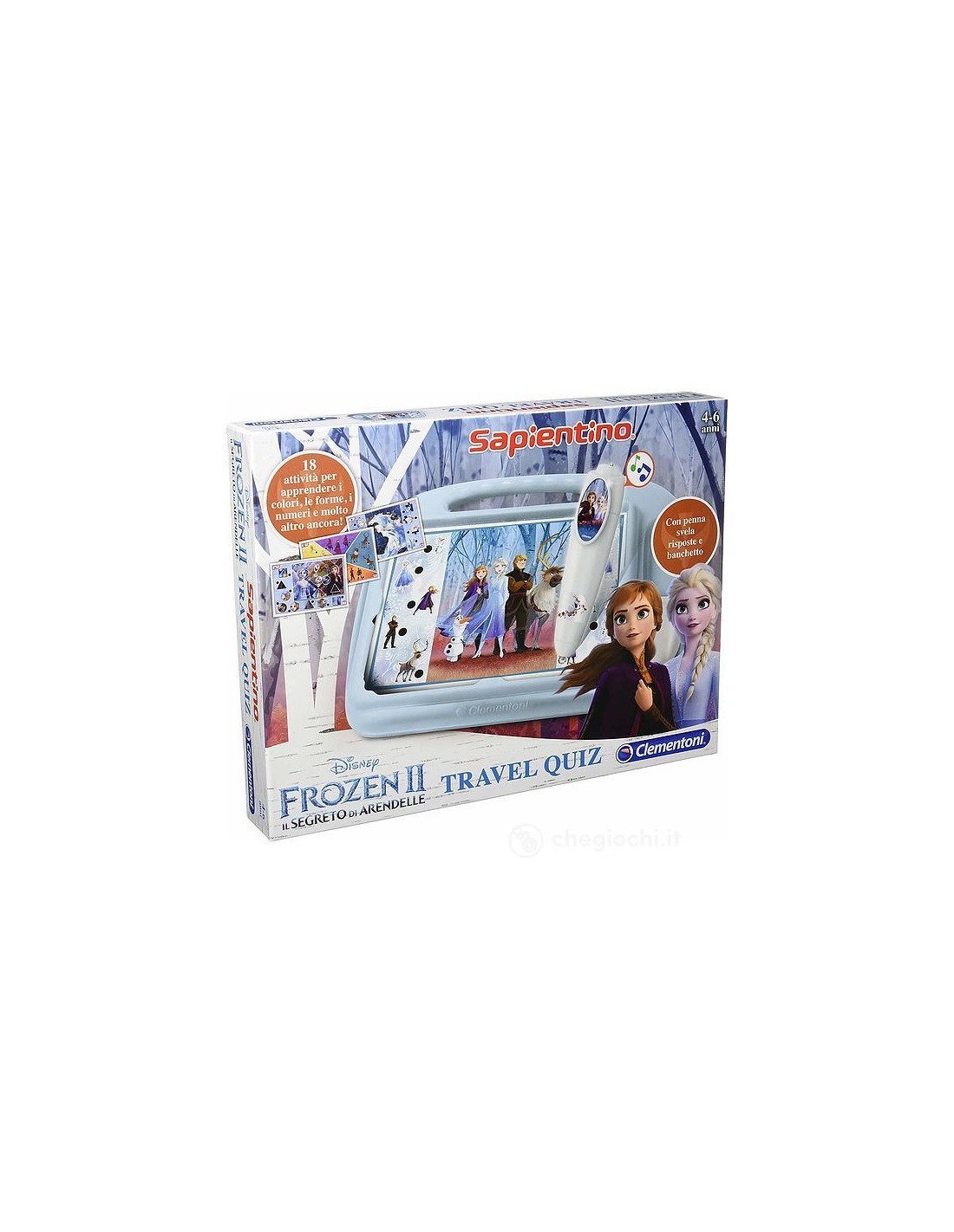 SAPIENTINO 16186 FROZEN2 TRAVEL QUIZ su TreG Ingrosso