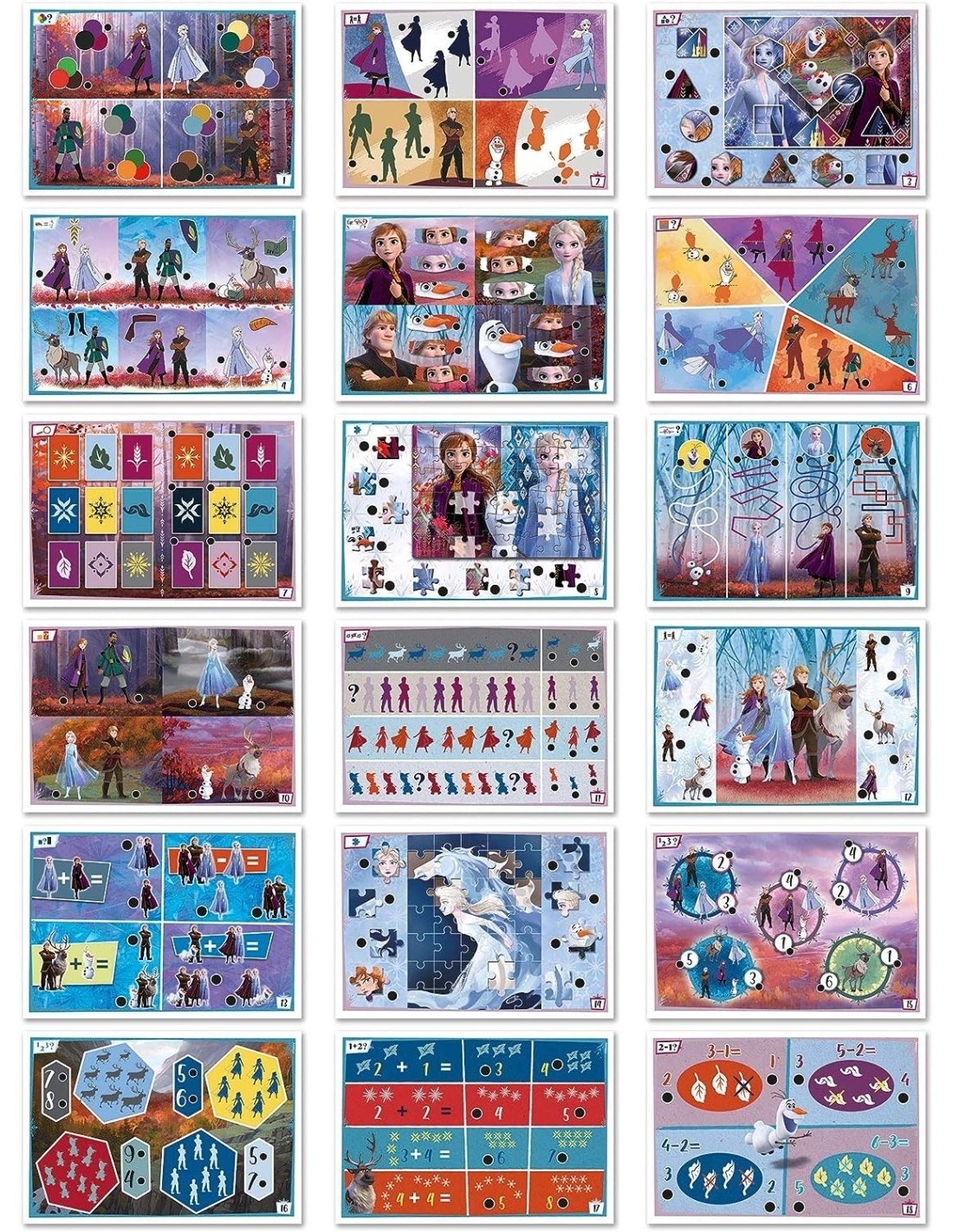 SAPIENTINO 16186 FROZEN2 TRAVEL QUIZ su TreG Ingrosso