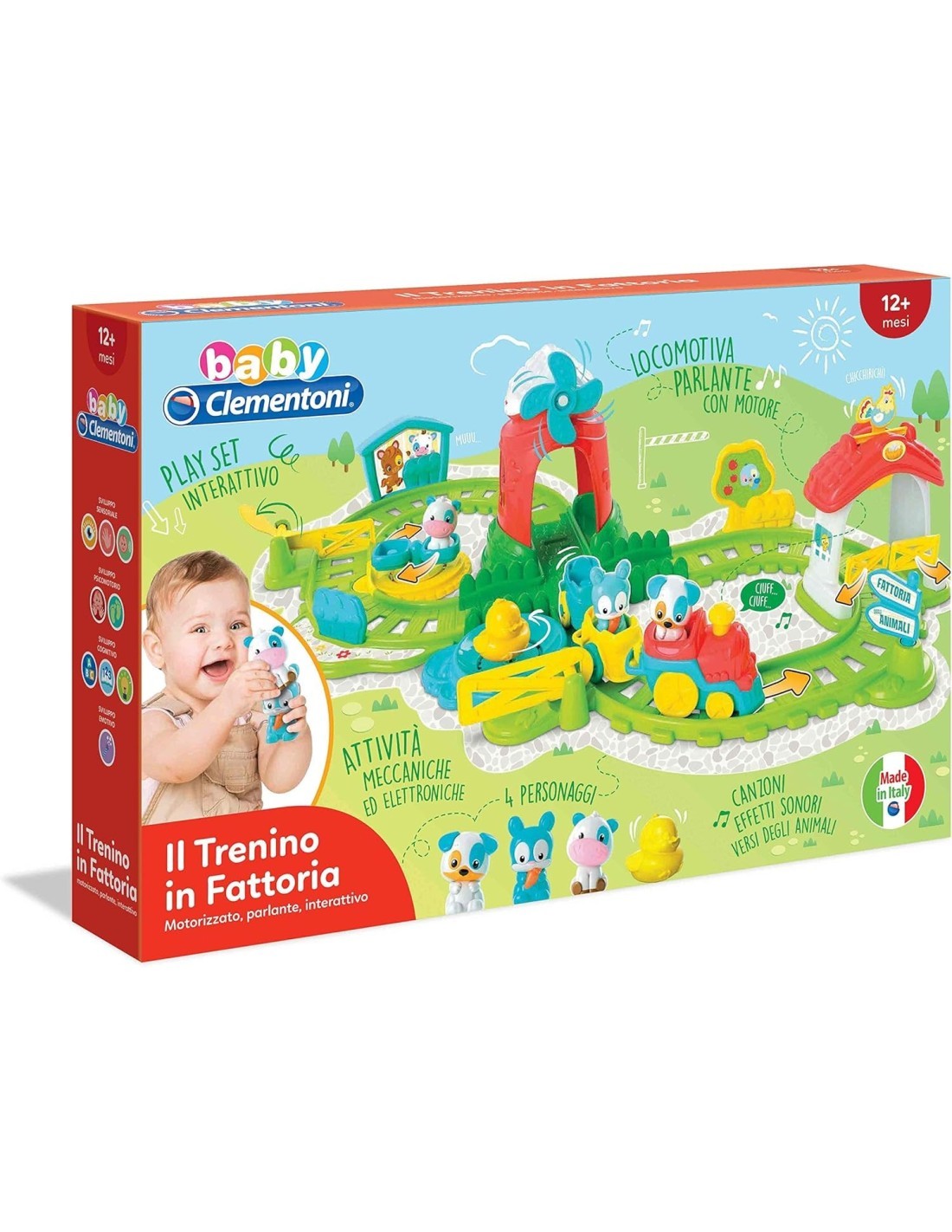 BABY 17756 TRENINO IN FATTORIA su TreG Ingrosso