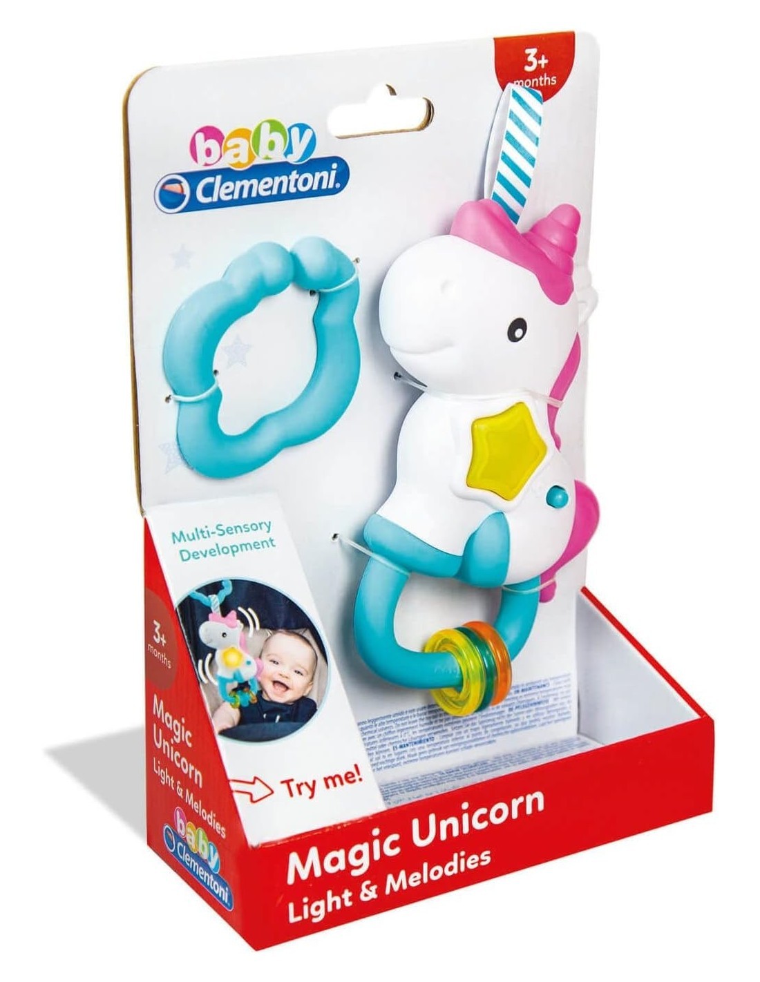 BABY TRILLINO UNICORNO ELETTRONICO 17333 CLEMENTONI su TreG Ingrosso