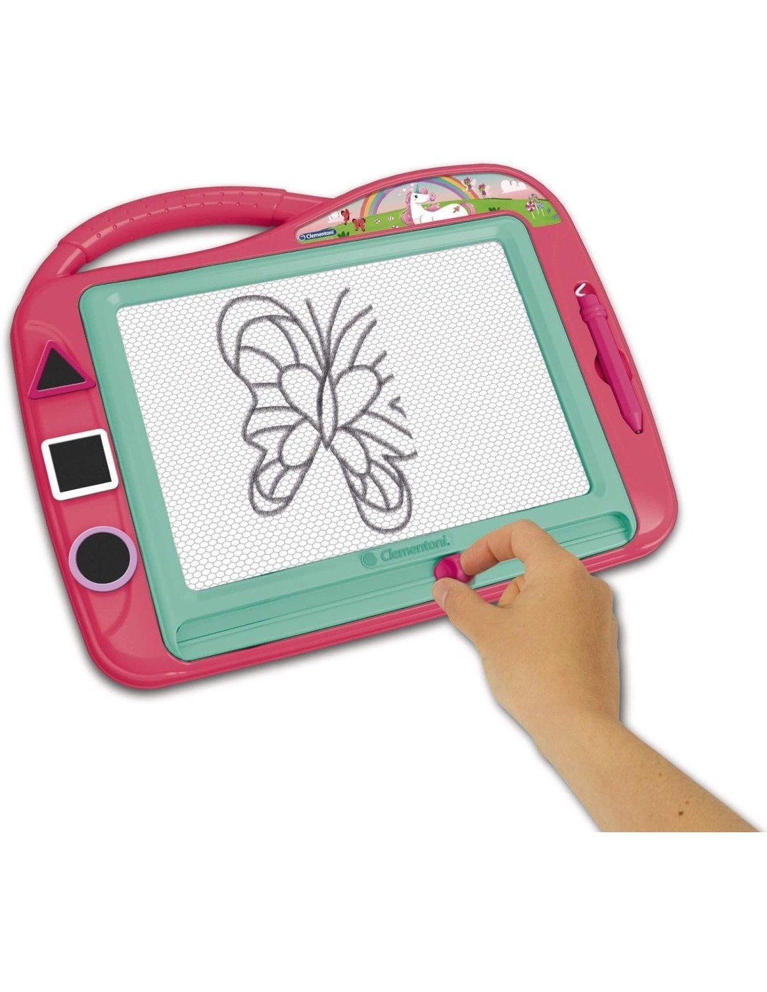 LAVAGNA MAGNETICA UNICORNI 18569 CLEMENTONI su TreG Ingrosso