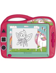 LAVAGNA MAGNETICA UNICORNI 18569 CLEMENTONI su TreG Ingrosso