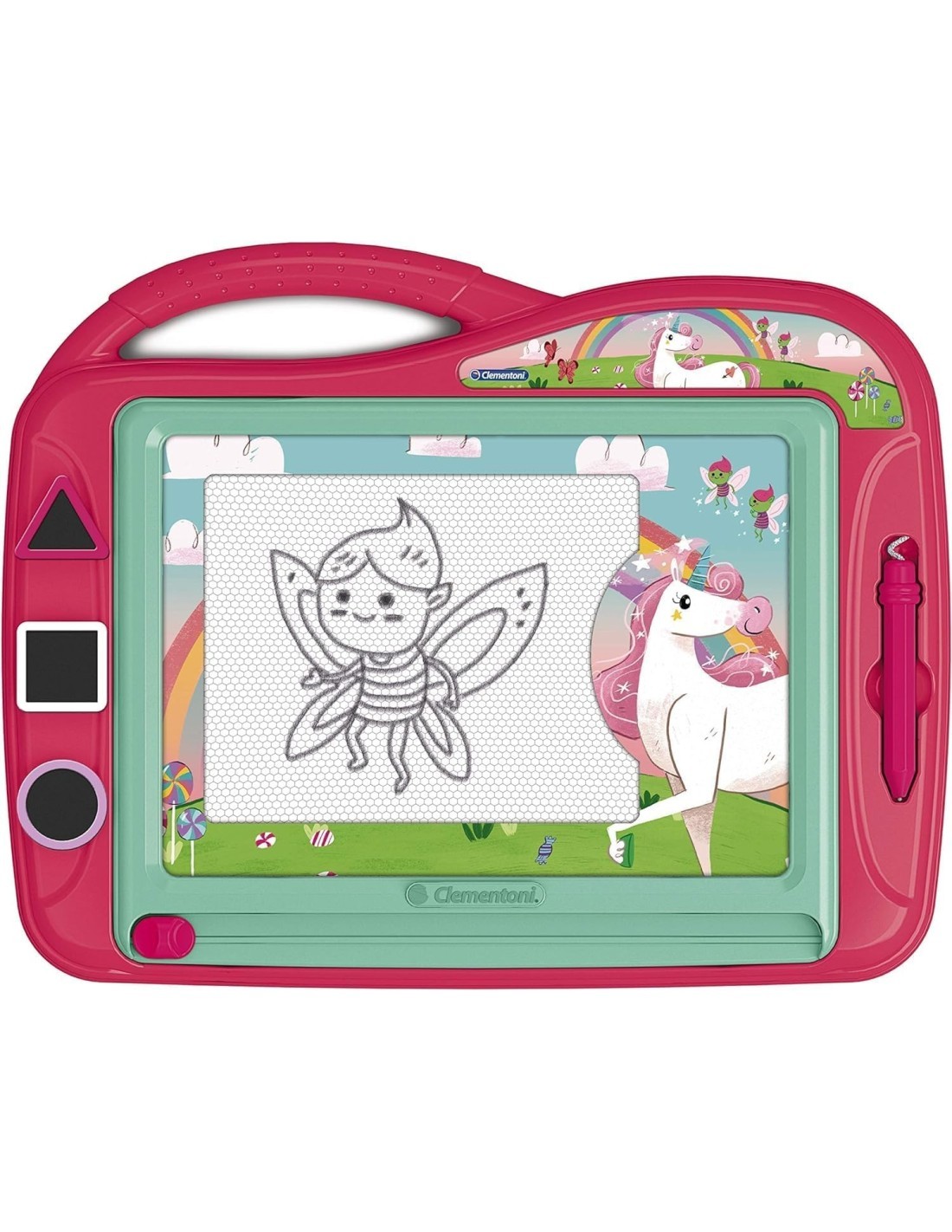 LAVAGNA MAGNETICA UNICORNI 18569 CLEMENTONI su TreG Ingrosso