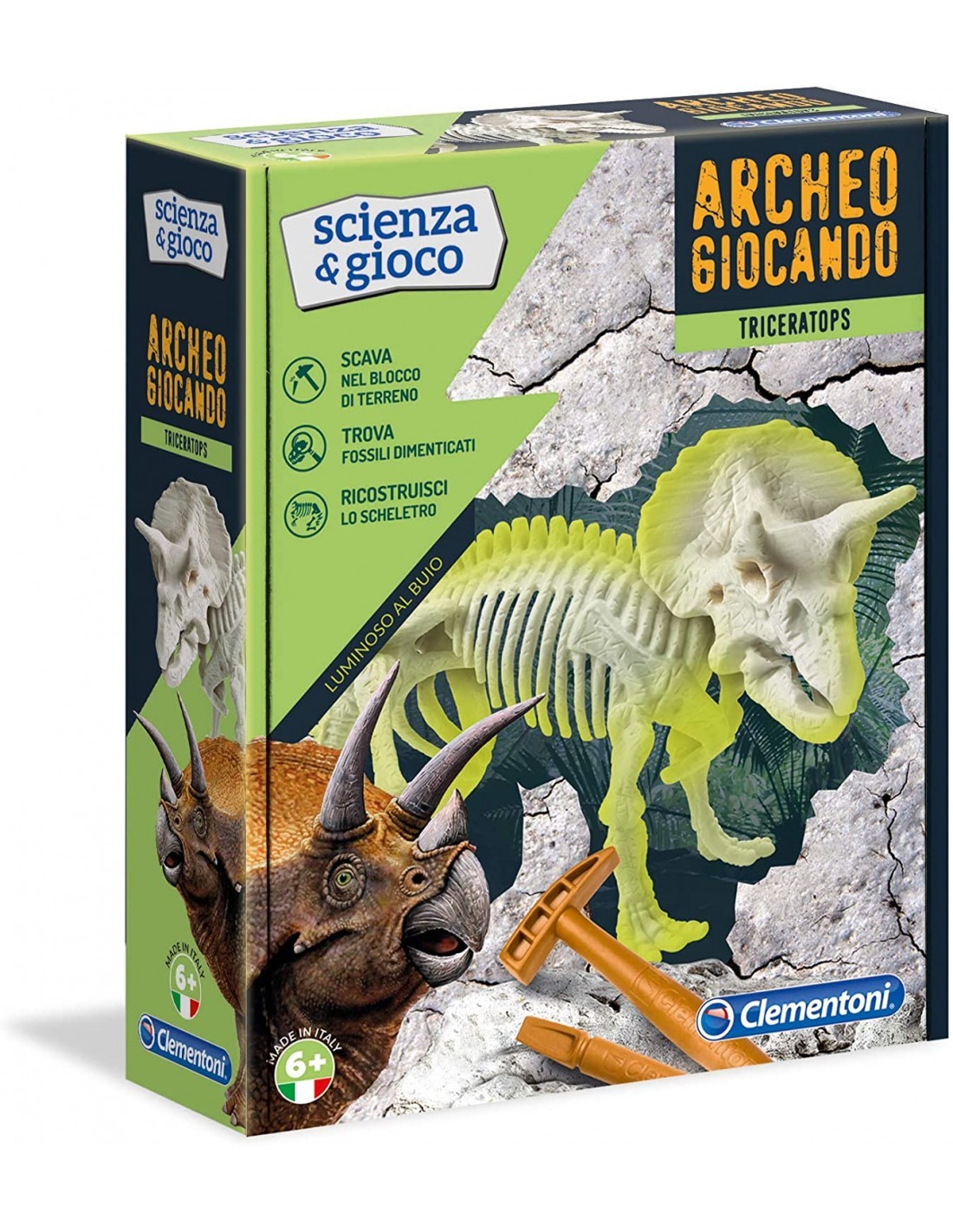 SCIENZA&G.19164 TRICERATOPO su TreG Ingrosso