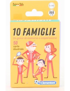 GIOCO CARTE 16172 10 FAMIGLIE su TreG Ingrosso