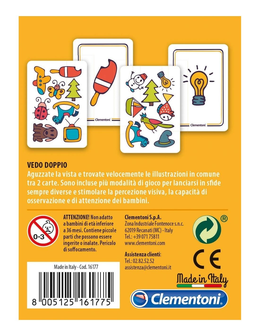 GIOCO CARTE 16177 VEDO DOPPIO su TreG Ingrosso