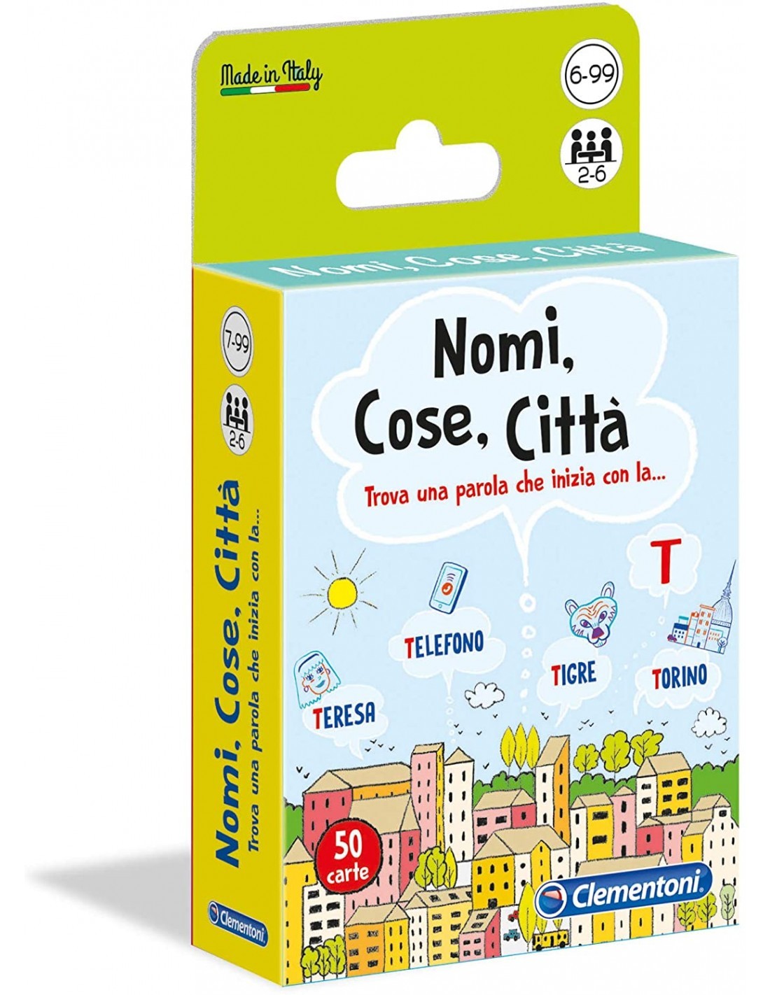 GIOCO CARTE 16563 NOMI COSE CITTA' su TreG Ingrosso