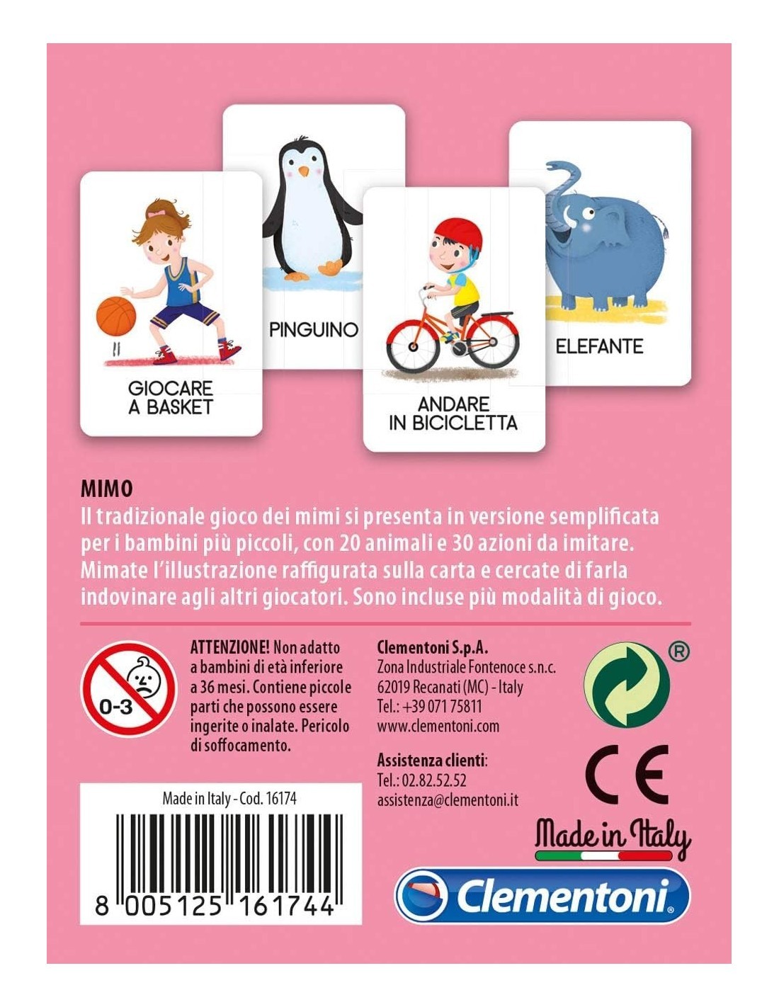 GIOCO CARTE 16174 MIMO su TreG Ingrosso