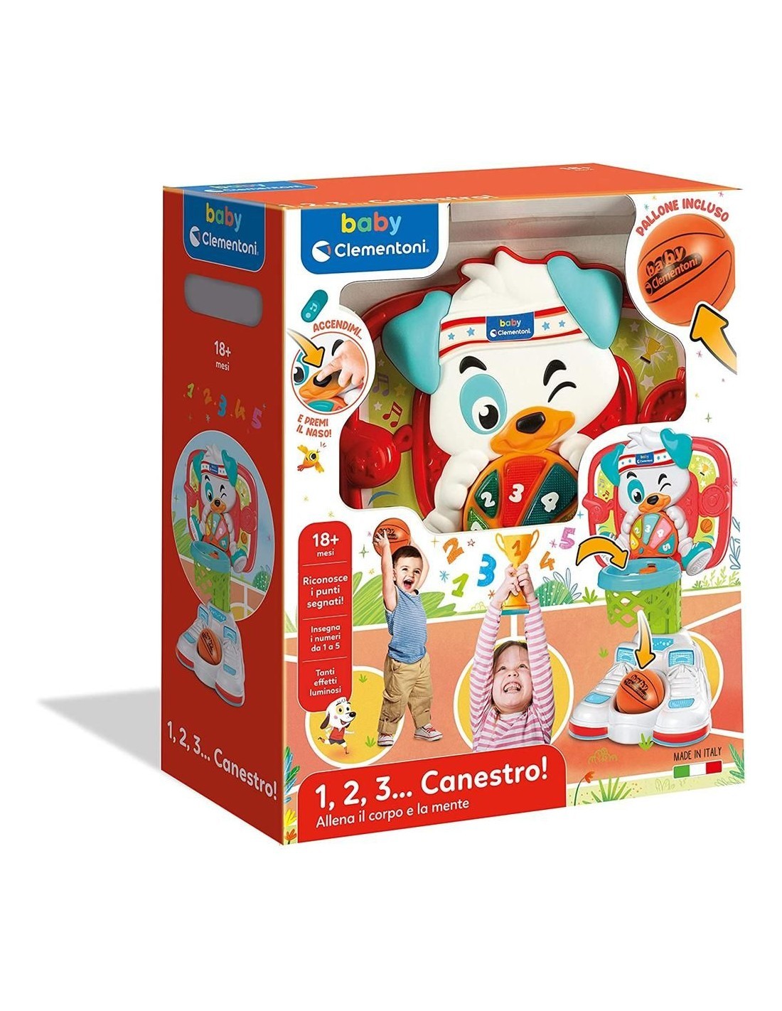 BABY 17437 1,2,3 CANESTRO! su TreG Ingrosso