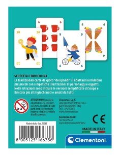 GIOCO CARTE 16633 SCOPETTA BRISCOLINA su TreG Ingrosso