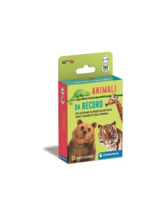 GIOCO CARTE 16733 ANIMALI DA RECORD su TreG Ingrosso