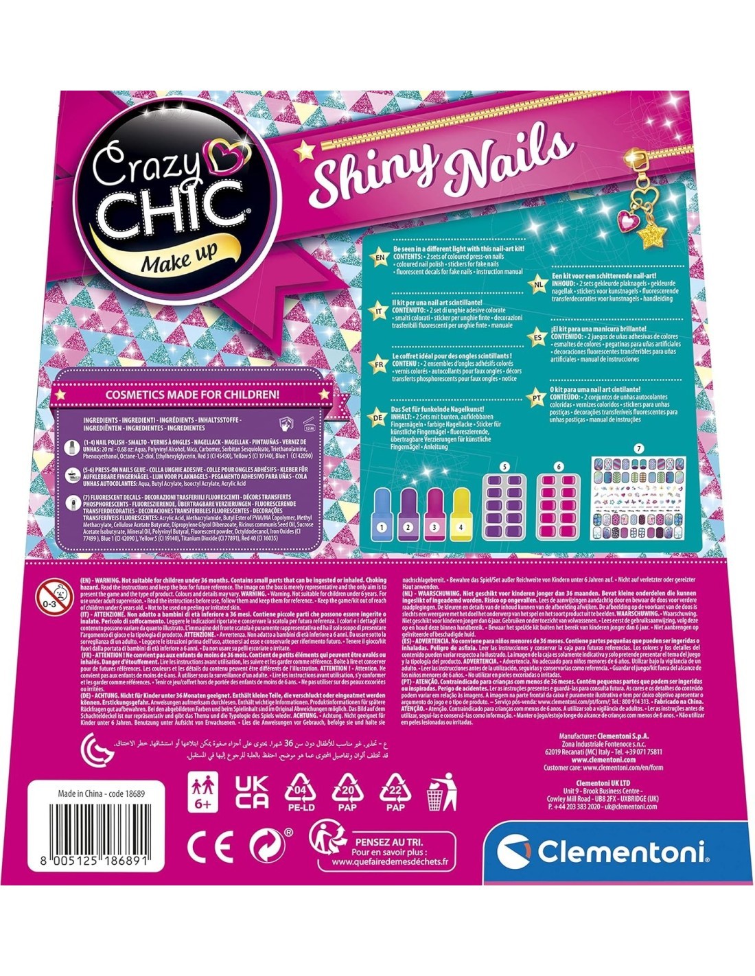 CRAZY CHIC 18689 SHINY NAILS su TreG Ingrosso