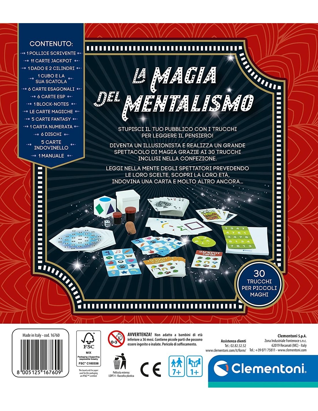 GIOCO 16760 LA MAGIA DEL MENTALISMO su TreG Ingrosso