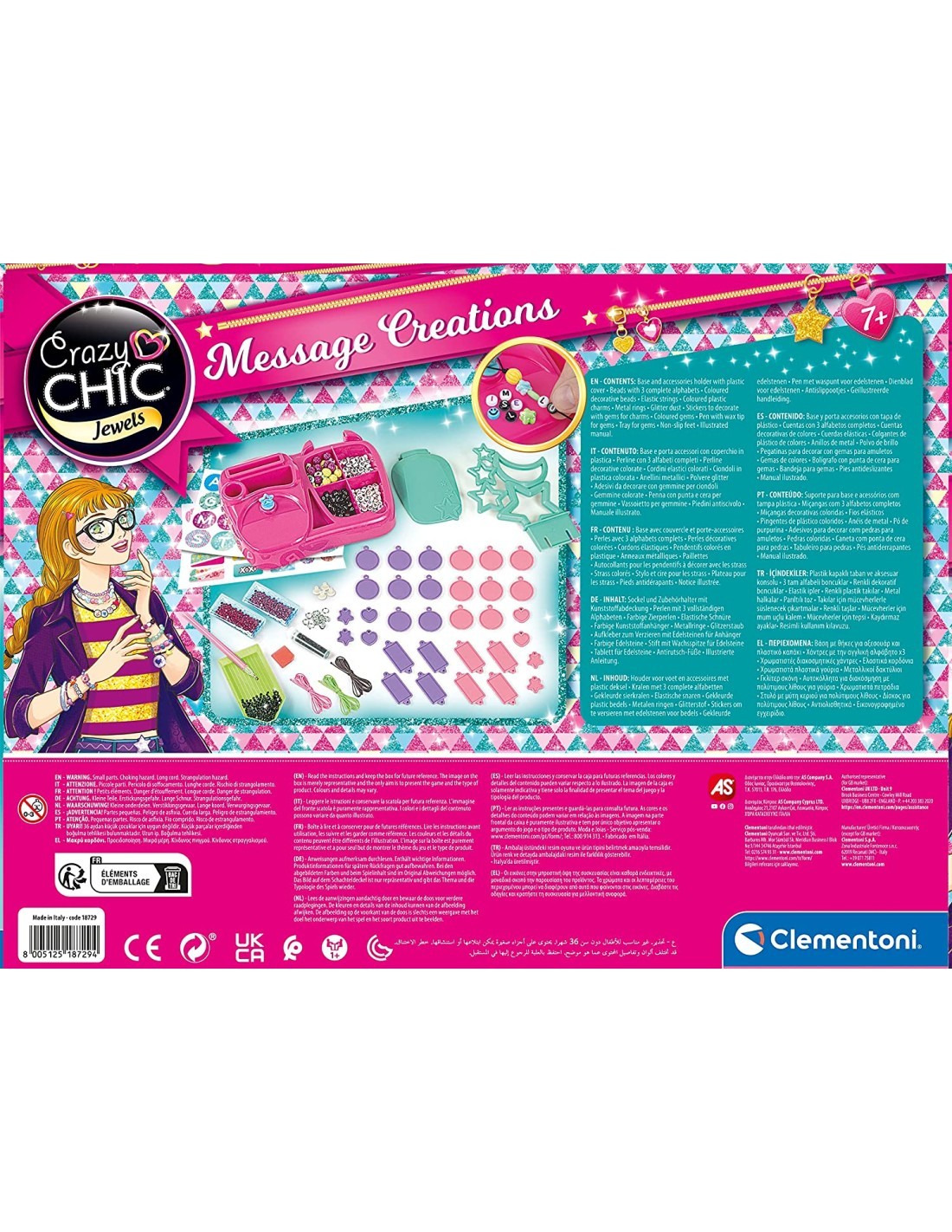 CRAZY CHIC MESSAGE CREATIONS 18729 su TreG Ingrosso