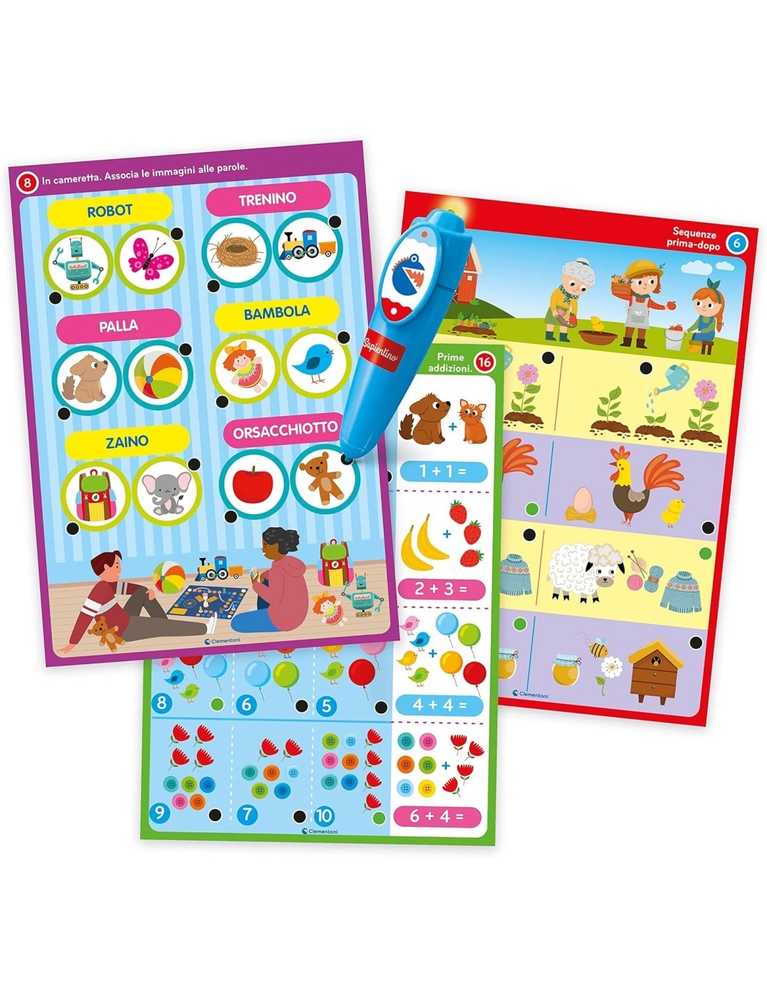 SAPIENTINO 16749 INFANZIA 2 PENNA INTERATTIVA su TreG Ingrosso