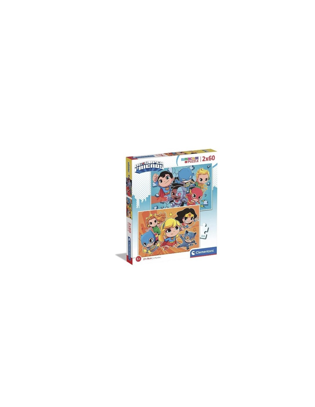 DC SUPERFRIENDS 21624 SET 2 PUZZLE 60PZ su TreG Ingrosso