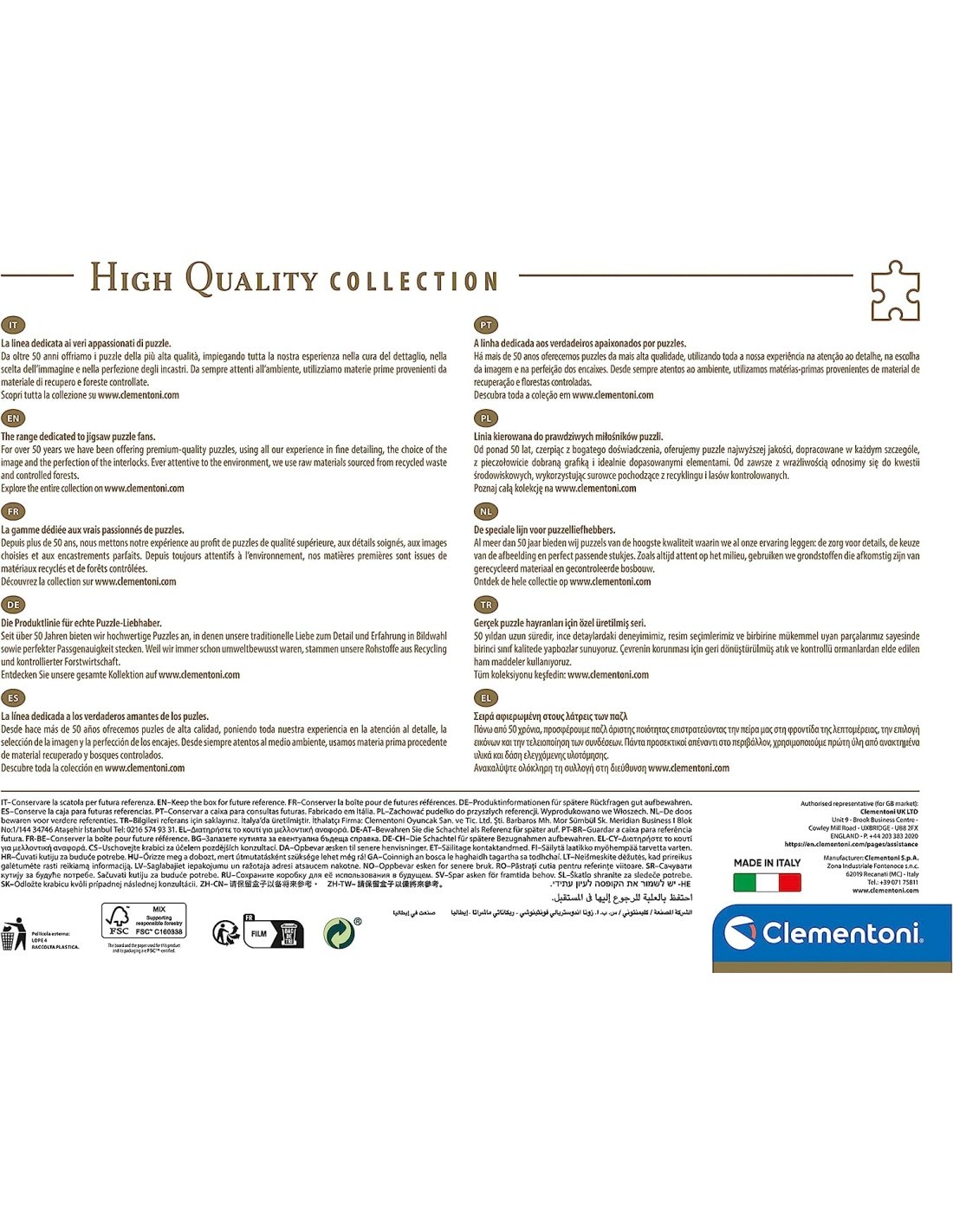 PUZZLE 1000PZ A TASTE OF PROVENCE 39745