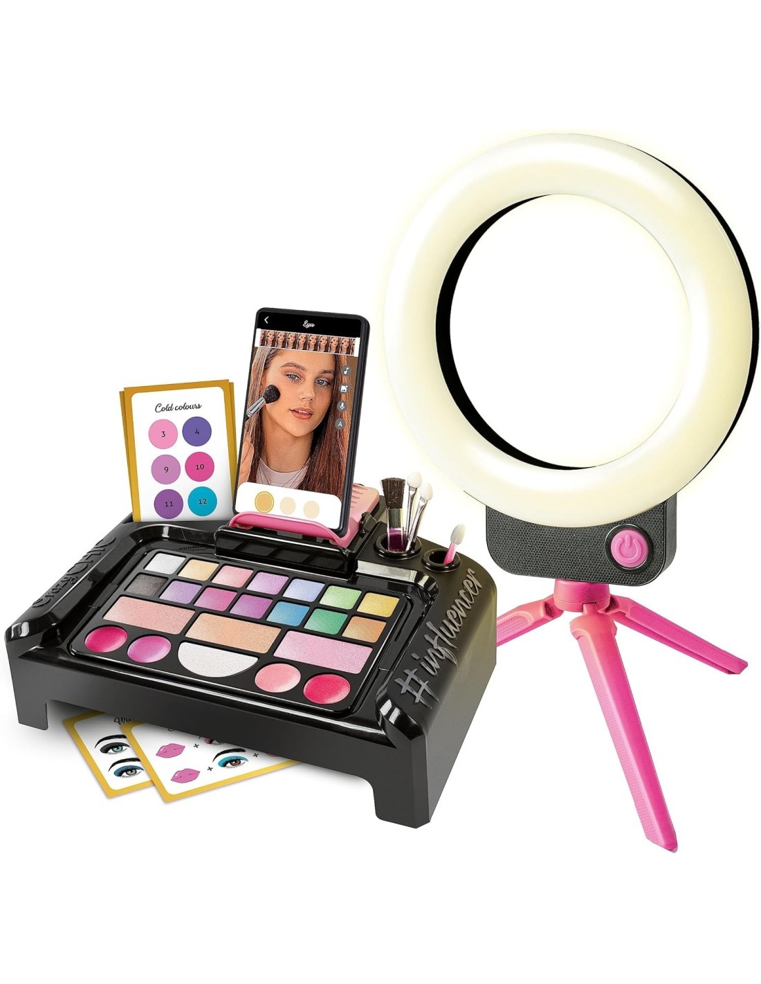 CLEMENTONI CRAZY CHIC  MAKE-UP STUDIO COSMETICI SICURI PER BAMBINI